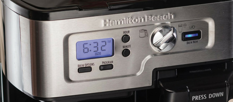 Hamilton Beach Flex Brew Control Panel