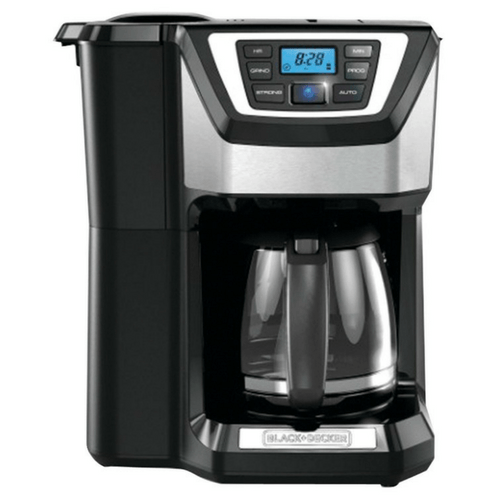 Black & Decker CM5000B 12-Cup Mill and Brew Coffeemaker Image