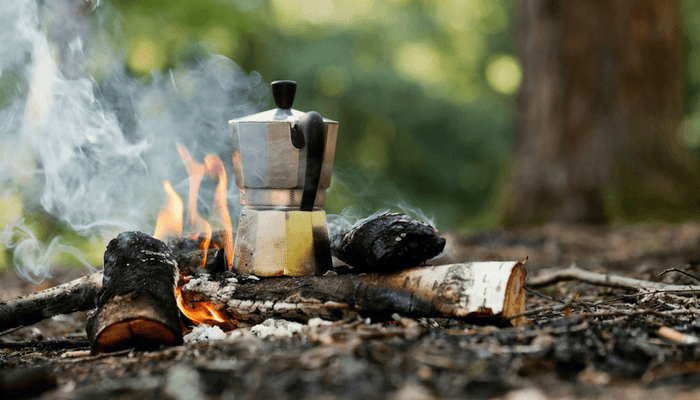 How to Make Coffee While Camping With Traditional Method