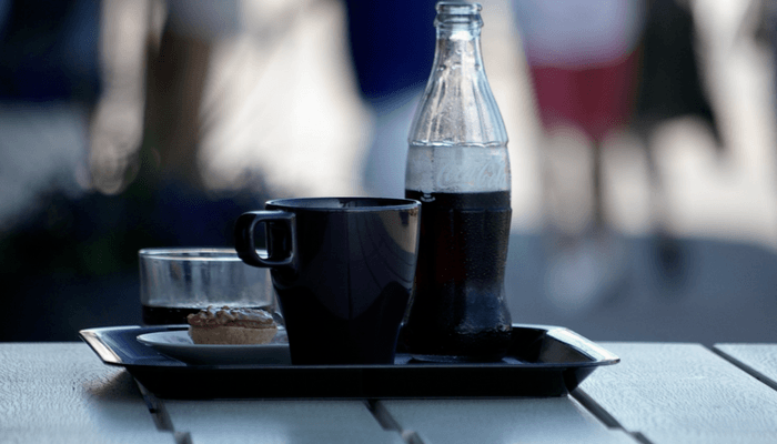 Cafe de Olla, Coke And Pastry 