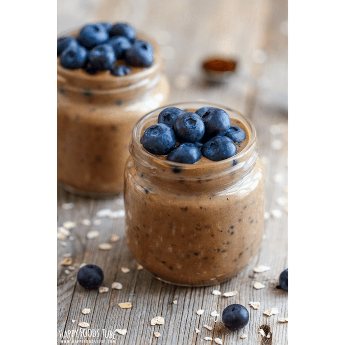 Blueberry Breakfast Coffee Smoothie Image