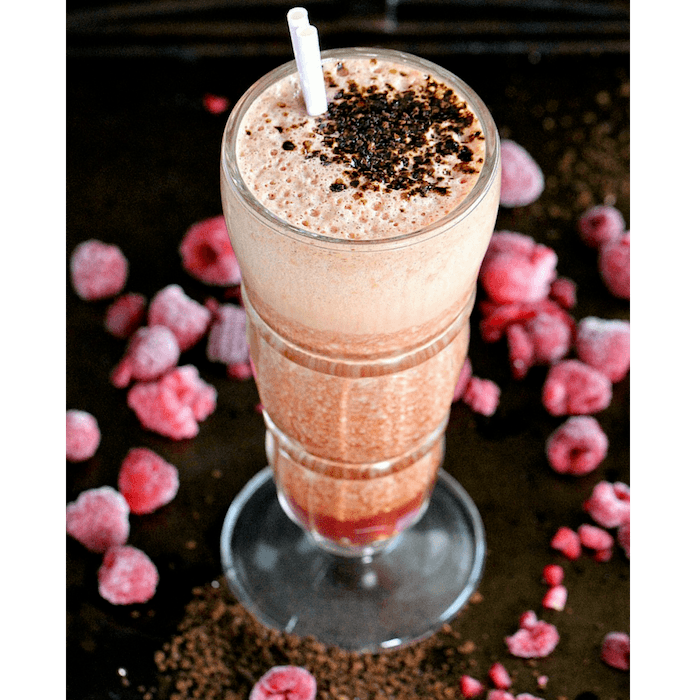 Raspberry Coffee Smoothie Image 