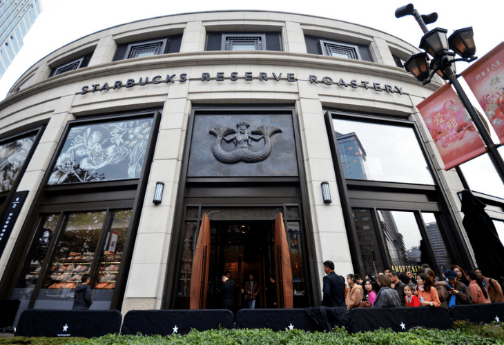 The new Starbucks Reserve Roastery in Shanghai