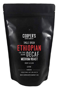 Ethiopian decaf by Coopers Coffee Company