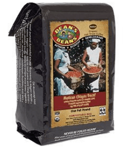 Dean's Beans organic decaffeinated coffee