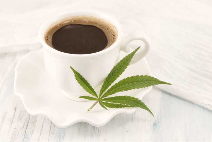 A combo of coffee and marijuana for pain management 