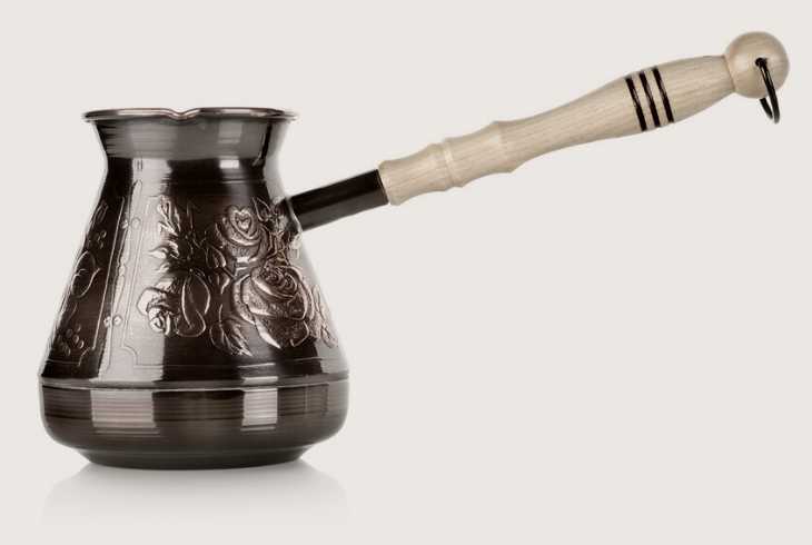 Traditional Turkish coffee pot